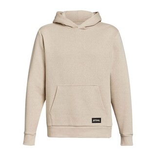 Image of STIHL Hoodie Logo Small Unisex Beige - maat XS